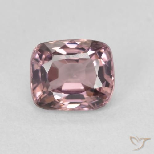 0.96ct Naturale Rosa scuro Spinello, Cuscino, VVS