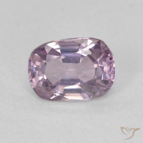 0.89ct Naturale Viola chiaro Spinello, Cuscino, VVS
