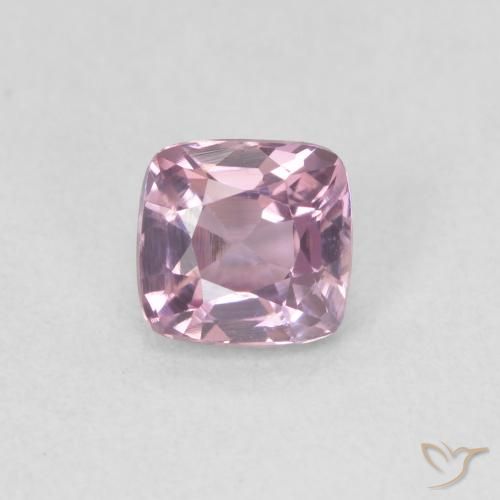 0.62ct Naturale Viola chiaro Spinello, Cuscino, VVS