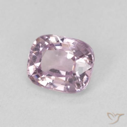 Spinello Viola rosato molto chiaro naturale da 0.73 ct, Cuscino, VVS-VS
