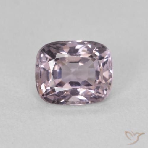 0.75ct Naturale Viola Rosato Grigio Spinello, Cuscino, VVS-VS, Photo A