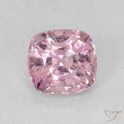0.84ct Naturale Rosa chiaro Spinello, Cuscino, VS