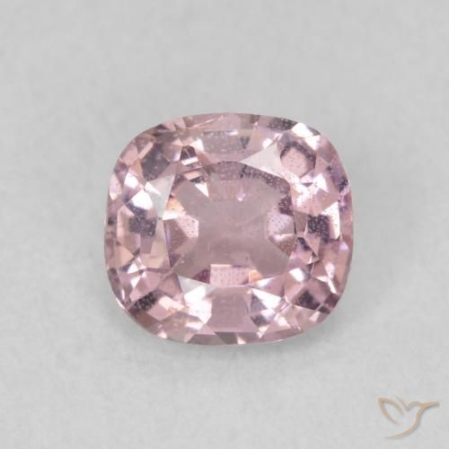 0.68ct Naturale Rosa rosa Spinello, Cuscino, VS, Photo A