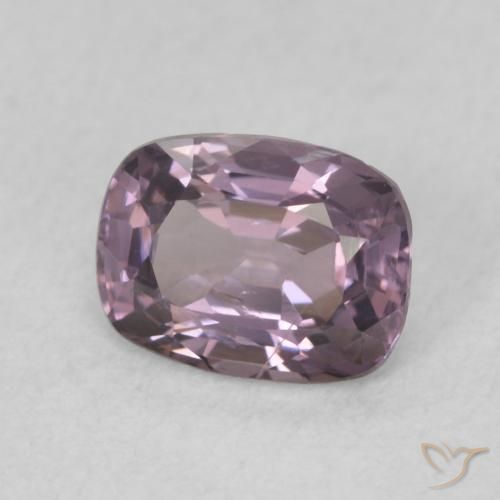 Spinello Viola chiaro naturale da 0.85 ct, Cuscino, VS