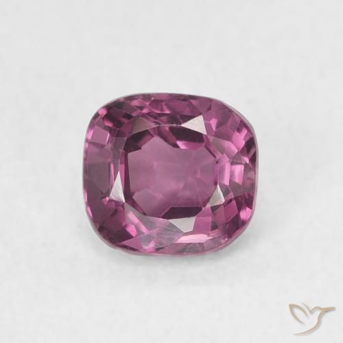 0.64ct Naturale Viola scuro Spinello, Cuscino, VVS-VS