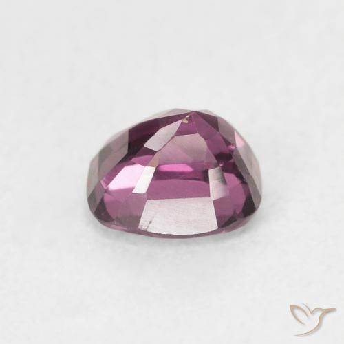 Spinello Viola scuro naturale da 0.64 ct, Cuscino, VVS-VS