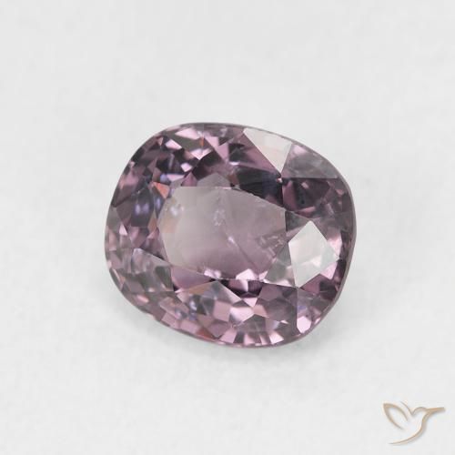 Spinello Viola scuro naturale da 1.11 ct, Cuscino, VVS-VS