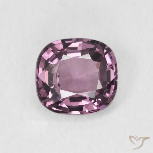 0.98ct Naturale Viola medio Spinello, Cuscino, VVS, Photo A