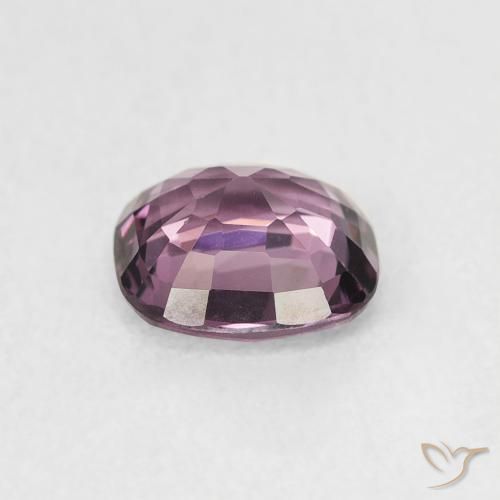 Spinello Viola medio naturale da 0.98 ct, Cuscino, VVS