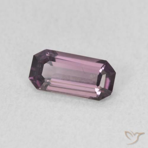 Spinello Viola d'uva naturale da 0.50 ct, Ottagonale / Taglio smeraldo, VVS