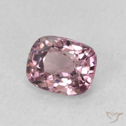 Spinello Viola medio naturale da 0.75 ct, Cuscino, VVS