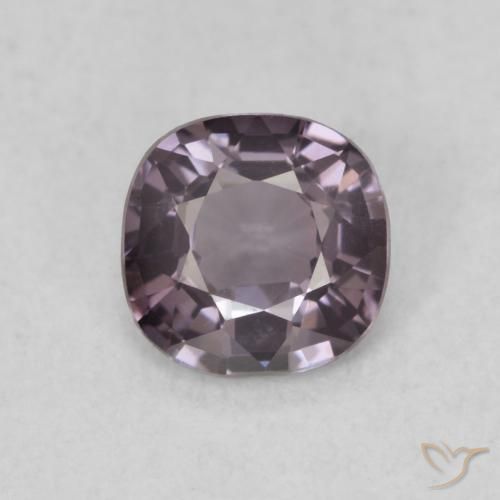 0.73ct Naturale Viola medio Spinello, Cuscino, VVS, Photo A