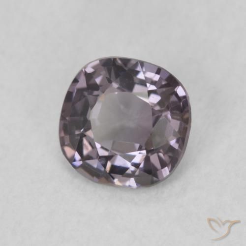 Spinello Viola medio naturale da 0.73 ct, Cuscino, VVS