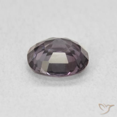 Spinello Viola medio naturale da 0.73 ct, Cuscino, VVS