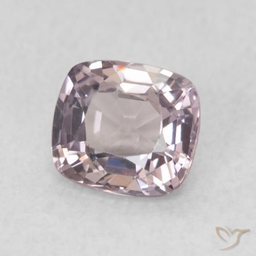 Spinello Viola chiaro naturale da 0.60 ct, Cuscino, VVS
