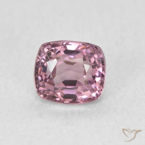 0.76ct Naturale Viola chiaro Spinello, Cuscino, VVS