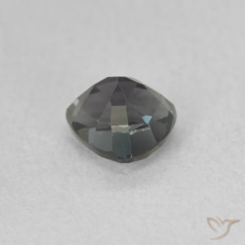 Spinello Blackish Violet naturale da 0.60 ct, Taglio trillion, VVS-VS