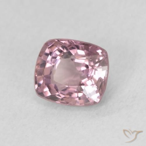 Spinello Anguria Rosa naturale da 0.86 ct, Cuscino, VVS-VS