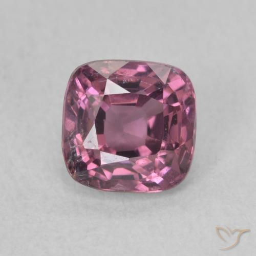 0.88ct Naturale Viola medio Spinello, Cuscino, VS