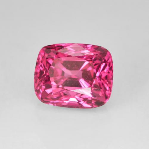 Spinello Rosa medio naturale da 1.55 ct, Cuscino, VVS