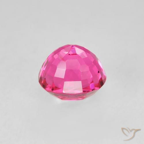 Spinello Rosa hot naturale da 0.58 ct, Ovale, VS