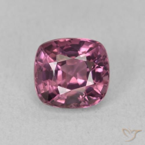 Spinello Rosa violetto naturale da 1.22 ct, Cuscino, VS
