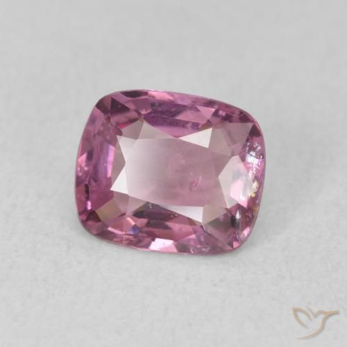 Spinello Viola chiaro naturale da 1.17 ct, Cuscino, VS