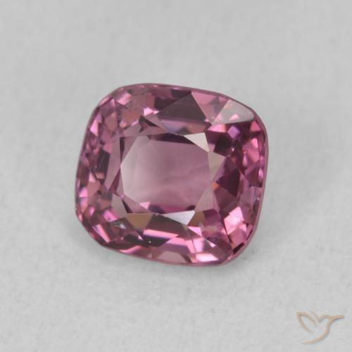 Spinello Viola medio naturale da 1.35 ct, Cuscino, VS