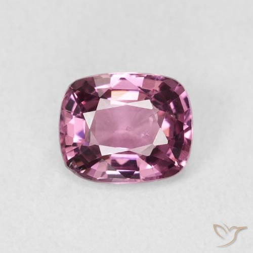 0.93ct Naturale lavanda profonda Spinello, Cuscino, VVS-VS