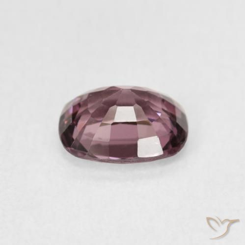 Spinello Viola scuro naturale da 1.25 ct, Cuscino, VVS-VS