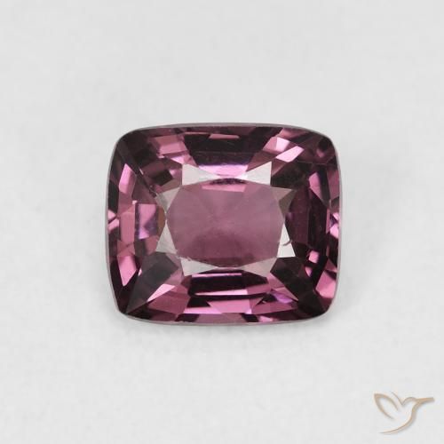 1.00ct Naturale Viola scuro Spinello, Cuscino, VS