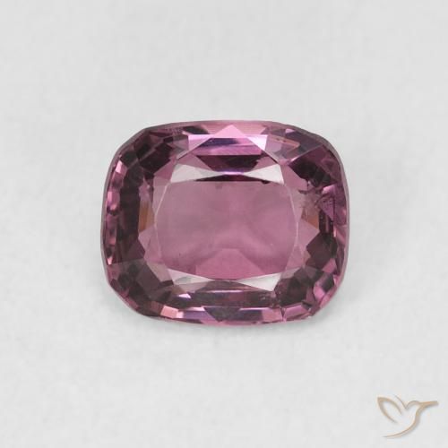 1.27ct Naturale Viola medio Spinello, Cuscino, VS, Photo A