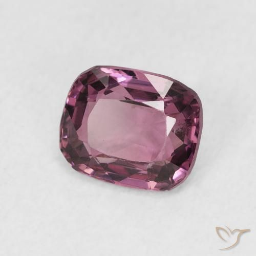 Spinello Viola medio naturale da 1.27 ct, Cuscino, VS