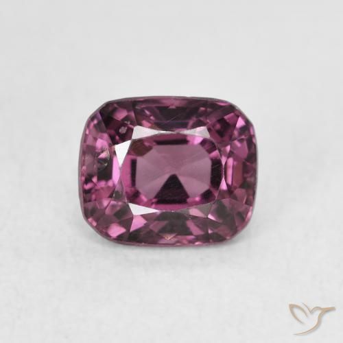 1.31ct Naturale sangria viola Spinello, Cuscino, VS