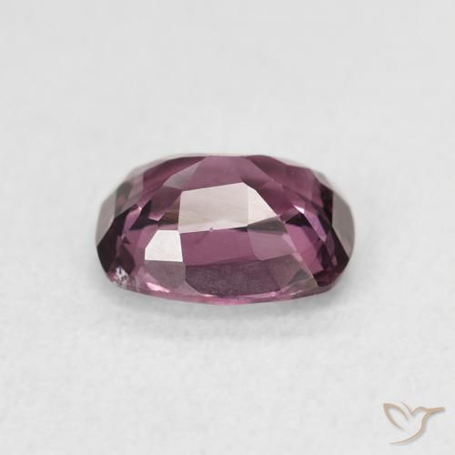 Spinello Viola scuro naturale da 1.24 ct, Cuscino, VS