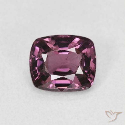 1.04ct Naturale sangria viola Spinello, Cuscino, VS
