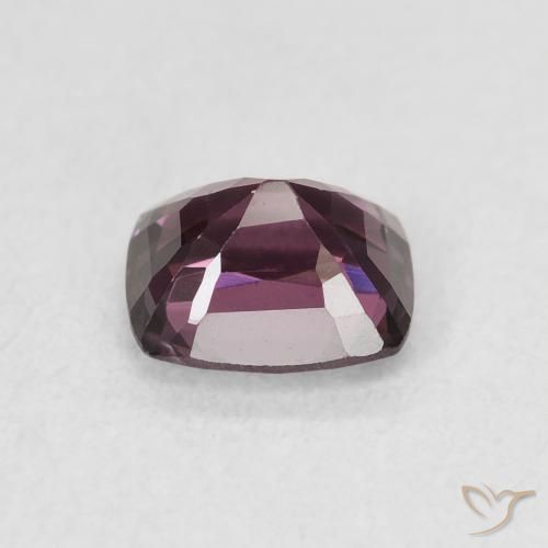 Spinello Viola scuro naturale da 1.20 ct, Cuscino, VS