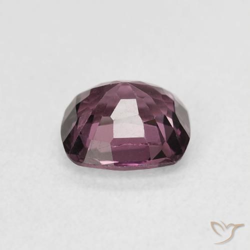 Spinello Viola rossastro naturale da 1.02 ct, Cuscino, VS