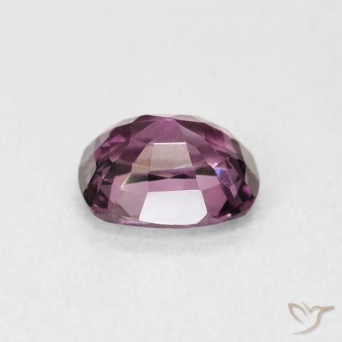 Spinello Viola rossastro naturale da 1.15 ct, Cuscino, VVS-VS