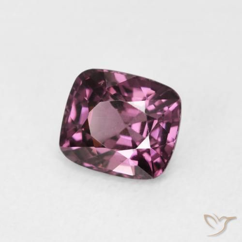 Spinello Viola medio naturale da 1.09 ct, Cuscino, VVS-VS