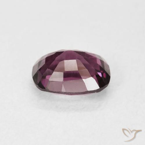 Spinello Viola rossastro naturale da 1.24 ct, Cuscino, VVS-VS