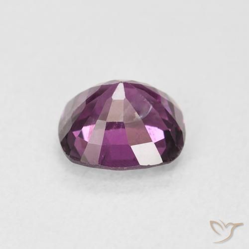 Spinello Viola scuro naturale da 1.10 ct, Cuscino, VS