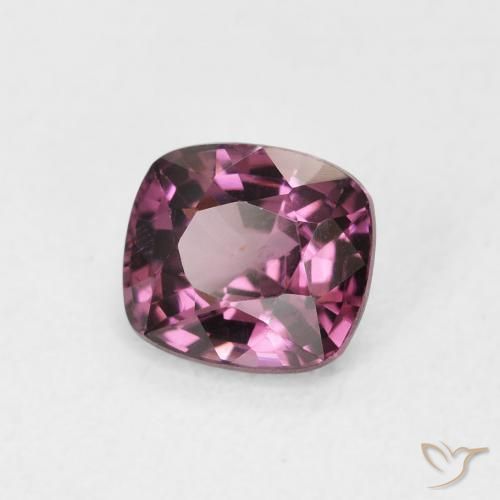 Spinello Magenta-rosa scuro Dark naturale da 1.16 ct, Cuscino, VS