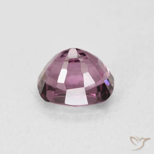 Spinello Viola rossastro naturale da 1.08 ct, Cuscino, VS