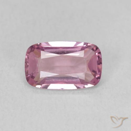 Spinello Medium Dark-Pink naturale da 1.07 ct, Cuscino, VVS-VS