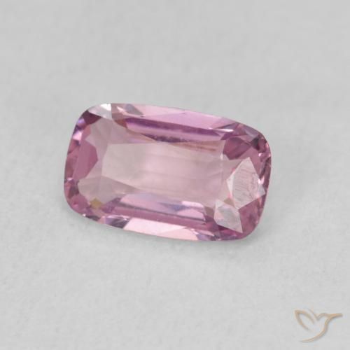 Spinello Medium Dark-Pink naturale da 1.07 ct, Cuscino, VVS-VS
