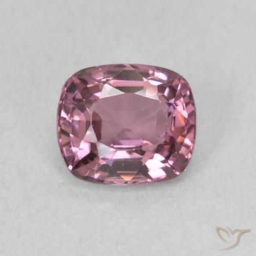0.99ct Naturale Viola medio Spinello, Cuscino, VVS