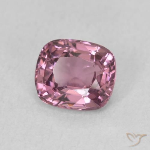 Spinello Viola medio naturale da 0.99 ct, Cuscino, VVS