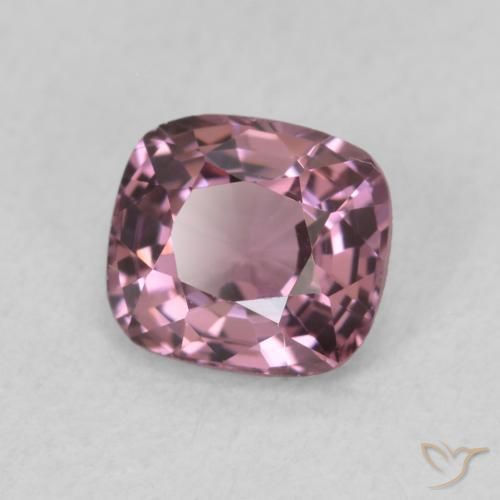 Spinello Rosa violetto naturale da 1.13 ct, Cuscino, VVS-VS
