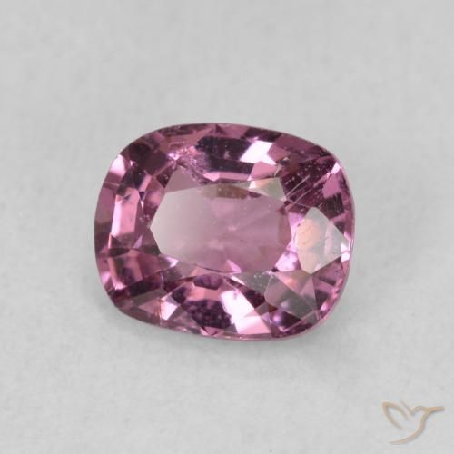 Spinello Medium Dark-Purple naturale da 1.00 ct, Cuscino, VS